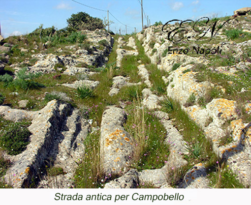 Strada antica per Campob.