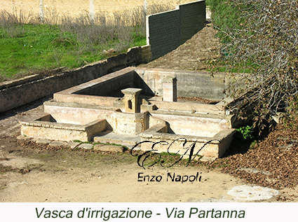 Vasca d'irrigazione - Via Partanna